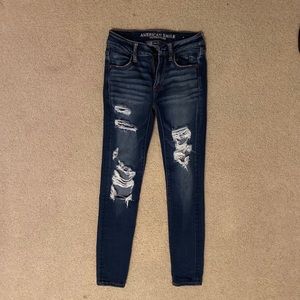 American Eagle Jeans Ripped